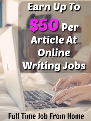 creative writing jobs work from home