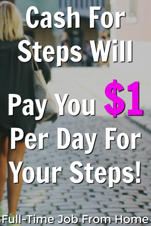 Did you know you could be earning cash for your steps? Cash For Steps will pay you $1 for everyday that you're in the top 50 of all users!