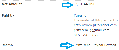 prizerebel payment proof