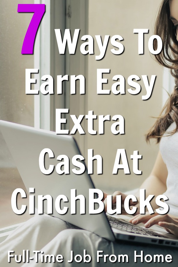 If you're looking to make extra money online, check out these 7 easy ways to earn at Cinchbucks! But is it really worth your time or are there better ways to make money from home?
