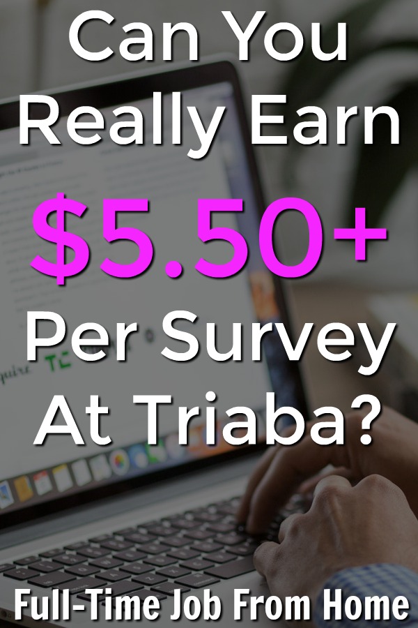 Triaba is a new survey site available worldwide that claims that you can make $.50 to $5.50+ for every survey you take? Is this the new best survey site online or just a complete scam?