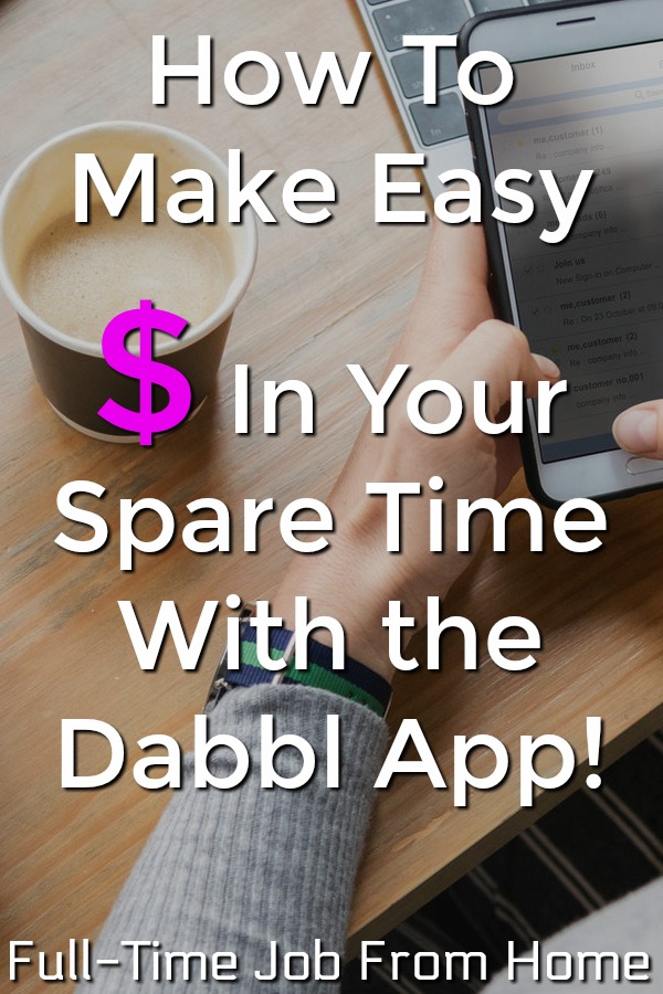 Are you looking to make easy extra money in your spare time on your phone? Learn how you can earn $5 gift cards in your down time with the Dabbl App!