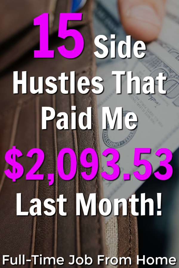 If you're interested in making a real income online, make sure to check out the 15 side hustles that paid me over $2,000 last month! I'll even show you proof that they pay!