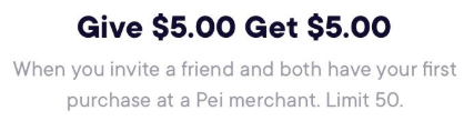 pei app review referral program