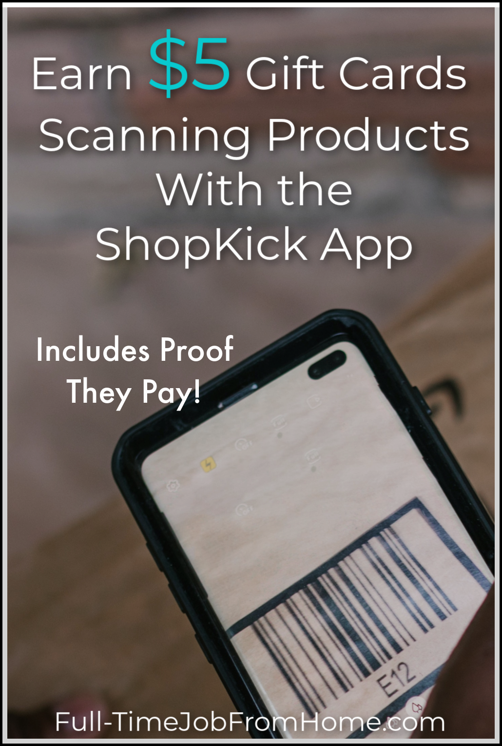 Learn How You Can Earn $5 Gift Cards visiting stores and scanning products with in this ShopKick App Review. I'll even show you proof that they pay! 