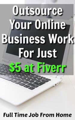 Learn How You Can Easily Outsource Your Online Business Work For $5 at Fiverr!