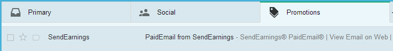 Emails for Send Earnings