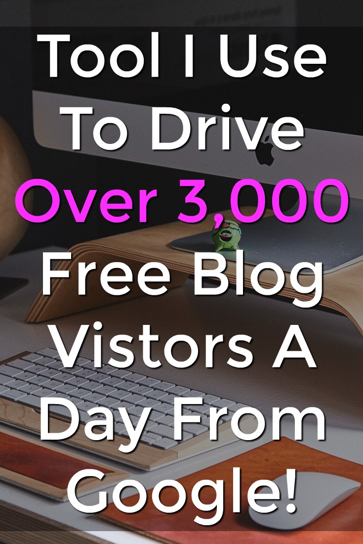 Keyword research is "key" to driving free traffic from Google. See the tool I use to drive over 3,000 visitors a day to my blog!