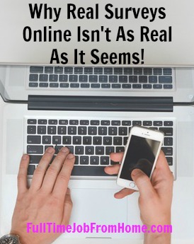 Why Real Surveys Online Is a scam and why it won't help you make more money with paid online surveys! Plus where to find legitimate paid online surveys