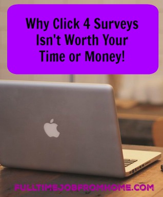 Learn why Click 4 Surveys is a complete scam and won't help you make money taking paid online surveys. Plus learn some legitimate places to find Paid Online Surveys