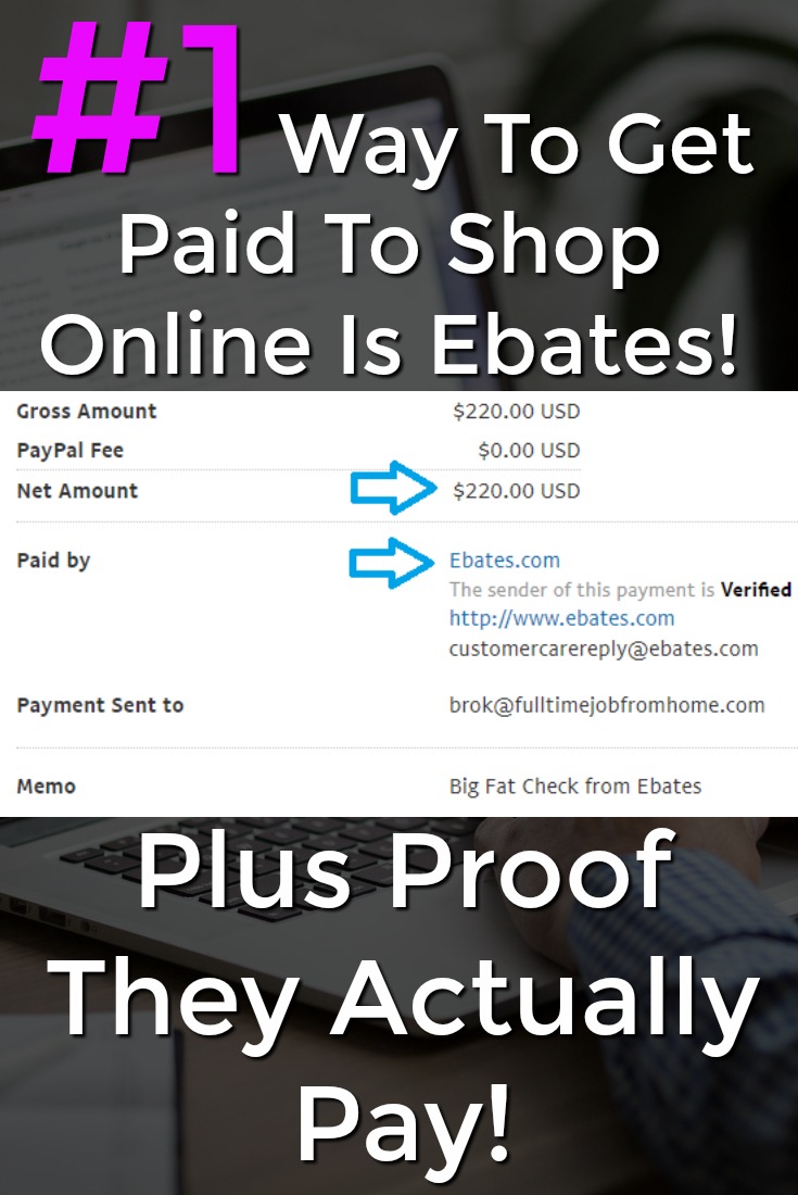 Learn how you can get paid to shop online at over 3,000 stores. I'll even show you how to do and proof that they pay!
