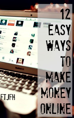 Are you looking to make money online and work at home? Here're are 12 easy and legitimate ways to do so!