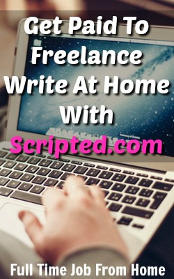 Learn how you can make a freelance writing income writing original content for scripted.com