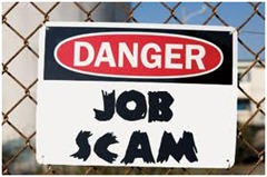 how to find online job scams