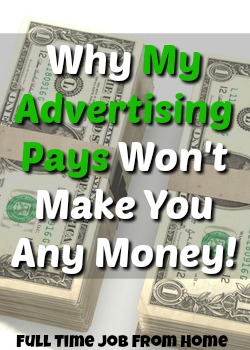 Learn Why My Advertising Pays Is A Scam That Won't Help Your Website Make More Money!