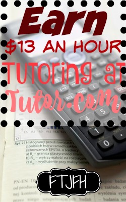 Learn How You Can Work At Home and Earn $13 an Hour Tutoring At Tutor.com!