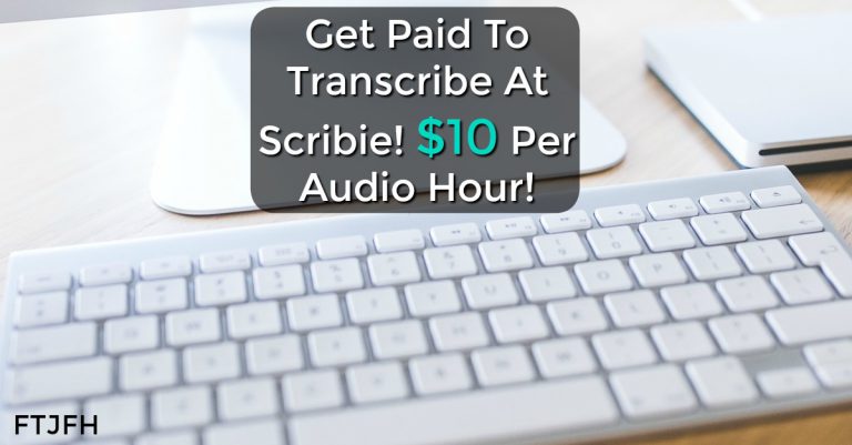 Earn $10 Per Audio Hour Transcribed At Scribie!