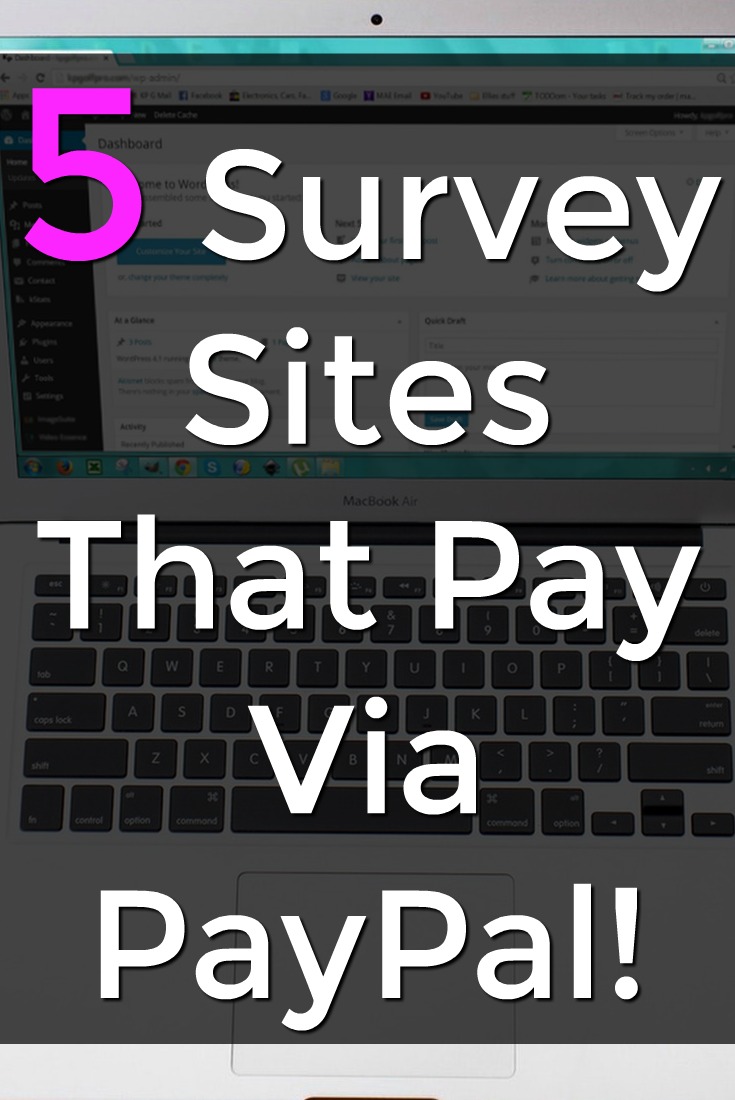 Are you looking to make money online? Make sure to check out these 5 sites that pay via PayPal!