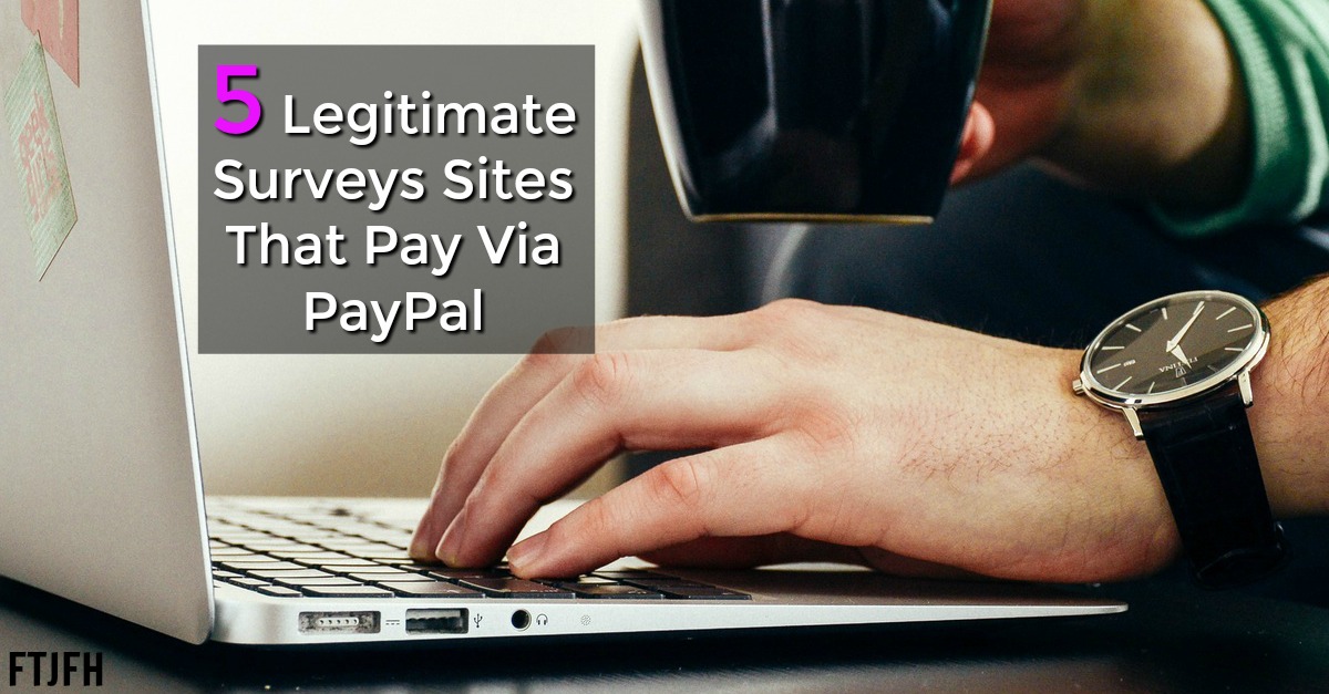 You could be making extra money online by taking surveys. Here're 5 completely legitimate sites that pay via PayPal!