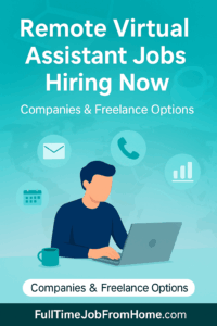 Remote Virtual Assistant Jobs Hiring Now 