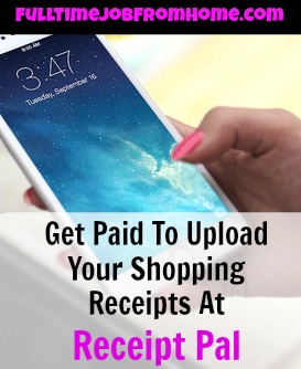 Learn How You Can Make Extra Cash Each Month Just By Taking Pictures Of Your Shopping Receipts Inside the Receipt Pal App! 