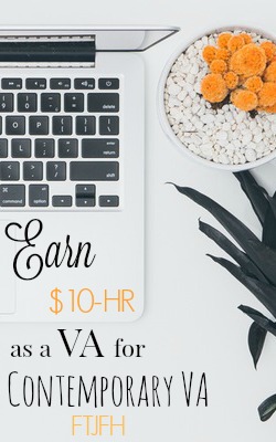 Learn How You Can Make $10 hour or More As A WAH Virtual Assistant at Contemporary VA!