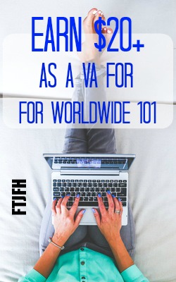 Earn 20+ As A Work At Home Virtual Assistant for Worldwide 101!