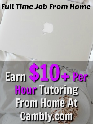 Learn How You Can Earn $10 or More an Hour Tutoring Online From Home At Cambly!