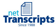 net transcripts job review