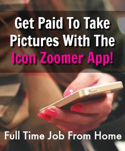 Learn How You Can Get Paid To Take Pictures On Your Smartphone With The Icon Zoomer App!