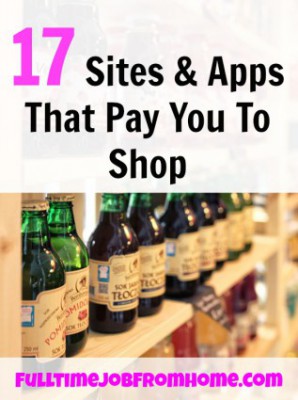 Check out these 17 different sites and apps that will actually pay you to shop online and in store! 