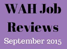 work at home job reviews september 