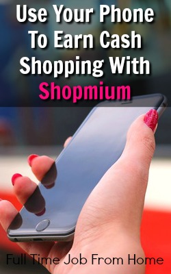 Use Your Smartphone To Earn Extra Cash While You Shop With the Shopmium App!