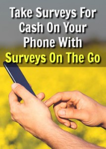 Learn How You Can Get Paid To Take Surveys On Your Phone With the Surveys On The Go App! Payments Made Instantly via PayPal Once You Earn $10!