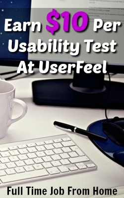 Learn How You Can Earn $10 Per Usability Test At UserFeel! 