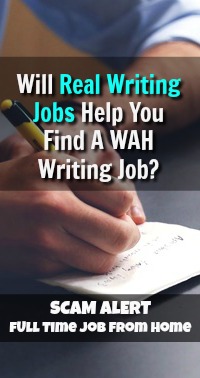 See if RealWritingJobs.com Will Help You Land The WAH Writing Job Of Your Dreams! My Guess You'll Think It's a Scam Too!