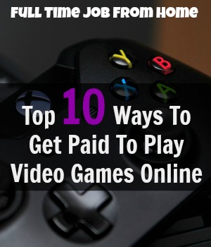 Do you want to get paid to play video games online? Here's the top 10 places to go and earn cash for playing games!