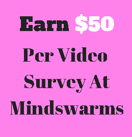 Learn How You Can Earn $50 For Every Video Survey You Complete at MindSwarms. Surveys only take a few minutes and payments are made immediately via PayPal!