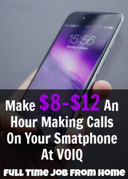 Learn How You Can Get Paid $8-$12 an hour making phone calls directly from your smartphone with the VOIQ App!