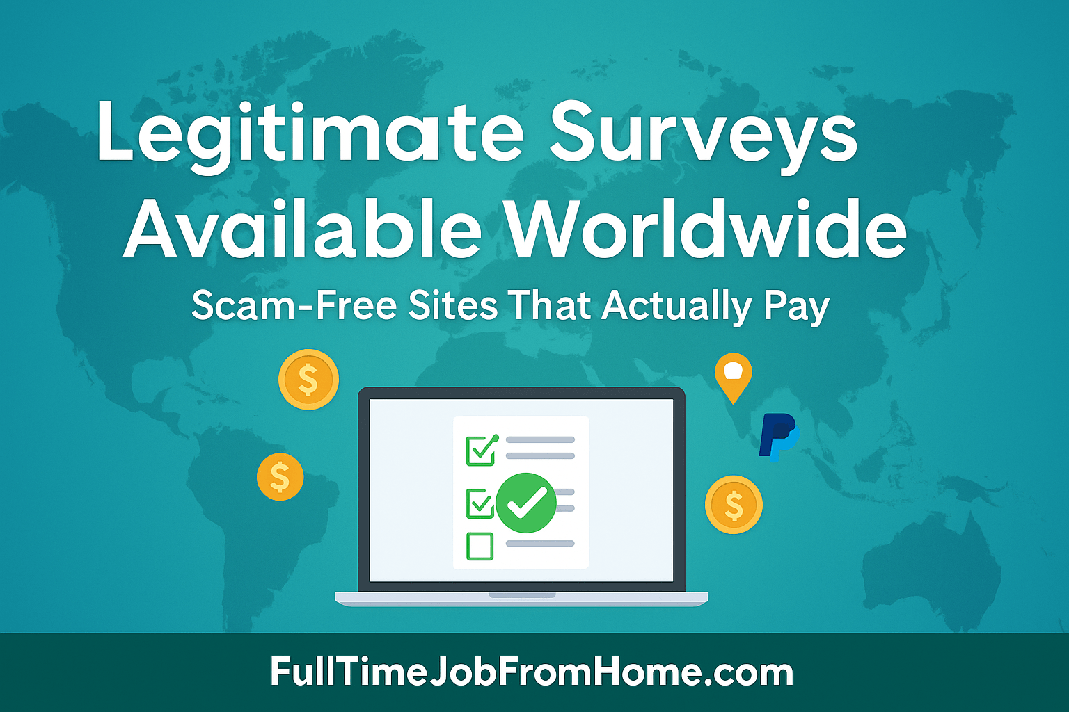 Legitimate Surveys available worldwide 
