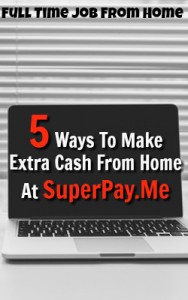 Learn 5 Ways You Can Make Extra Money Online At A Site Called SuperPay.Me!