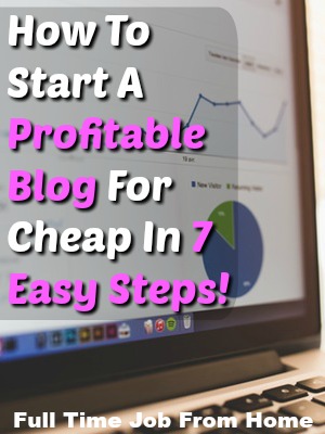 Learn How To Start A Profitable Blog in 7 Easy Steps With Minimal Expenses!