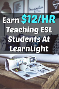 LearnLight Hires a Work At Home ESL Tutoring Position that Pays $12 an Hour!