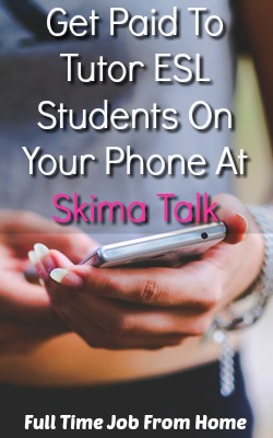 Learn How You Could Make $12 Per 25 Minute ESL tutoring session with the Skima Talk App!
