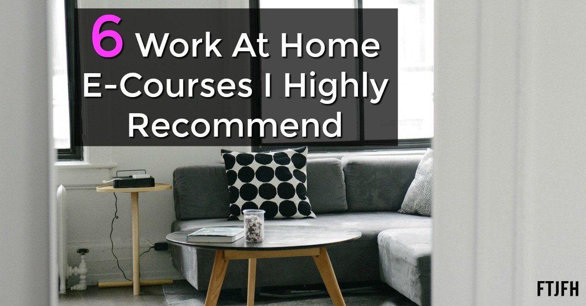 Are you looking for a work at home job? Don't have the skills you need? Here's a list of work at home courses that can help you land your dream work at home job!