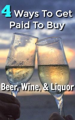 Do you purchase beer, wine, or liquor? Might as well earn cash back on it. Here're 4 different sites that pay you to buy beer, wine, and liquor!