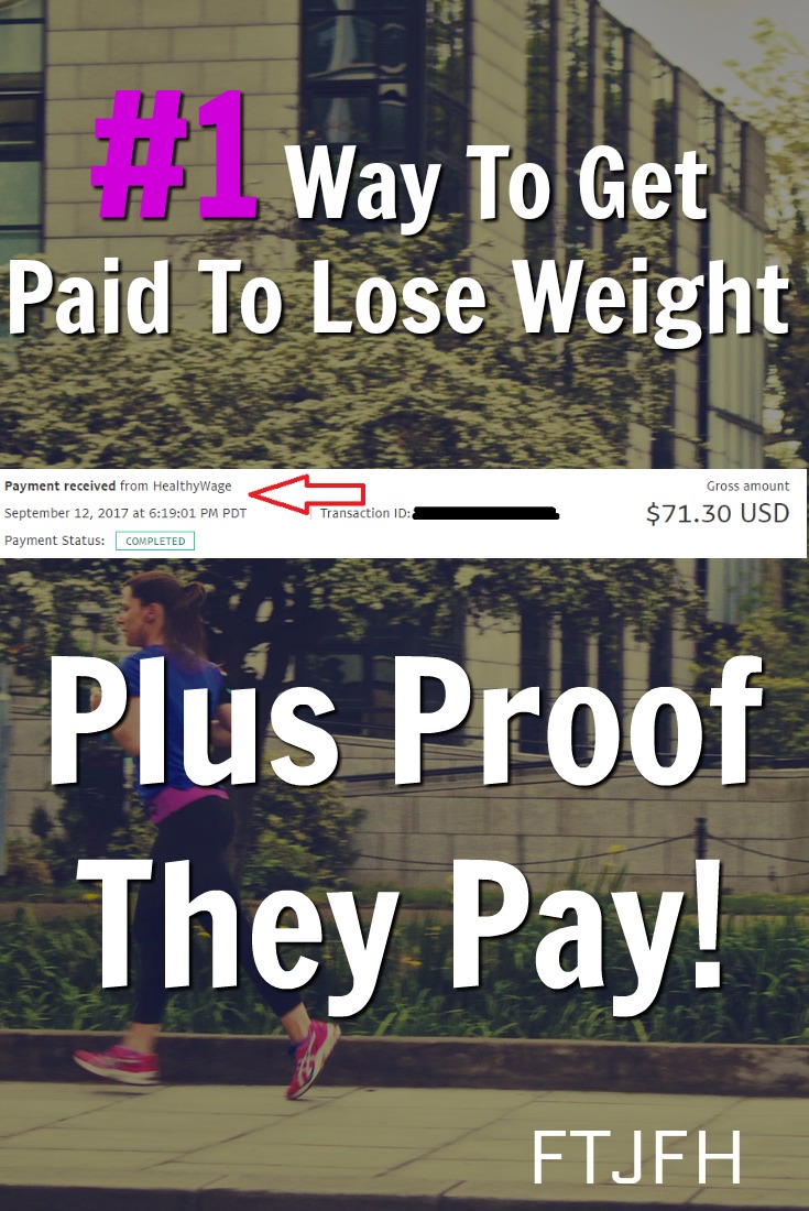 Learn how you can get paid to lose weight! I'll even show you proof that they pay!