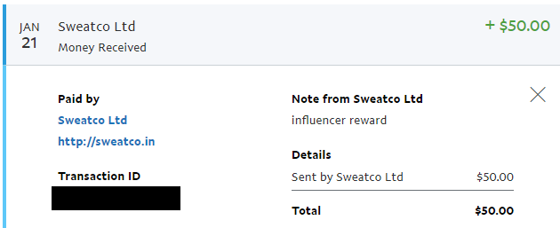 sweatcoin shop