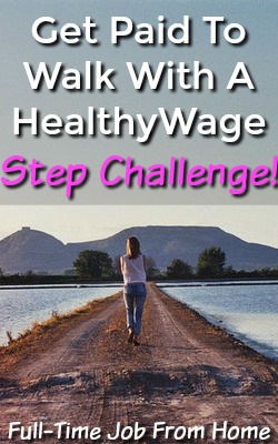 Did you know you could get paid to walk and be more active? With a HealthyWage Step Challenge you can and you can earn up to 3X your bet and get paid via PayPal!