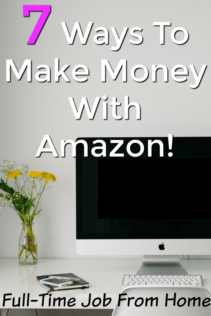 Most of us spend plenty of money at Amazon, but did you know you could be making money on Amazon? Here're 7 legitimate ways you can make a solid online income using Amazon!